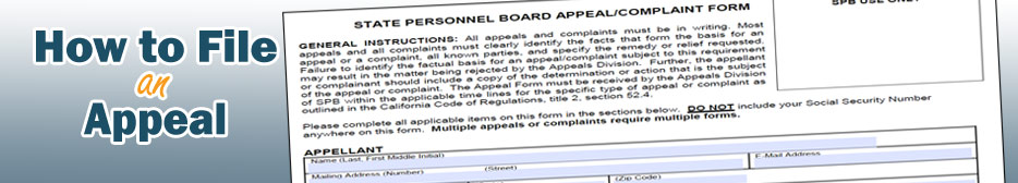 File an Appeal