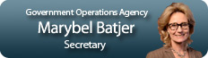 Marybel Batjer, Government Operations Agency, Secretary