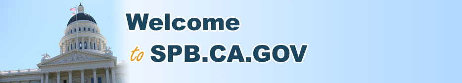 welcome to spb.ca.gov